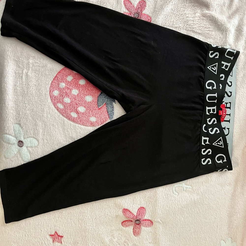 GUESS Kids Black Leggings